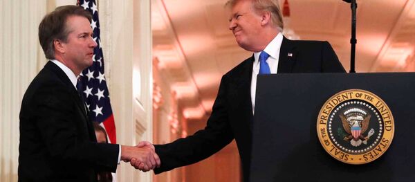 Trump e o novo juiz da Suprema Corte: Brett Kavanaugh. Trump e o novo juiz da Suprema Corte: Brett Kavanaugh. - Sputnik Brasil