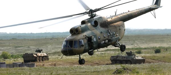 Helicóptero Mi-8 participando das manobras Clever Ferret 2010 na Hungria (foto de arquivo) - Sputnik Brasil