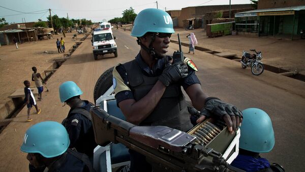 Soldados das forças de paz da ONU no Mali - Sputnik Brasil