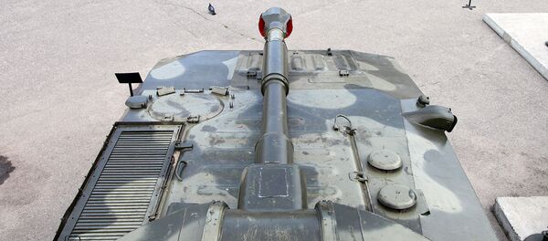 Obus autopropulsado soviético 2S1 Gvozdika - Sputnik Brasil