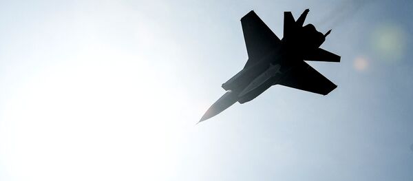Caça MiG-31 com mísseis hipersônicos Kinzhal - Sputnik Brasil