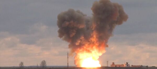 Testes do novo sistema russo Avangard (foto de arquivo) - Sputnik Brasil