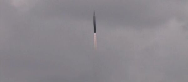 Imagem do míssil Avangard em ação, tirada do vídeo publicado pelo Ministério da Defesa da Rússia - Sputnik Brasil