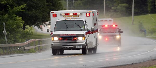 Ambulância nos Estados Unidos - Sputnik Brasil