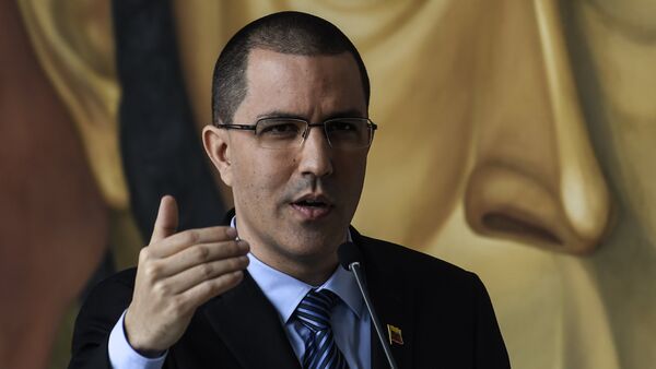 Сhanceler venezuelano Jorge Arreaza - Sputnik Brasil