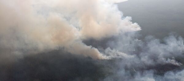 Incêndios florestais na Rússia, 30 de julho de 2012 (foto de arquivo) - Sputnik Brasil