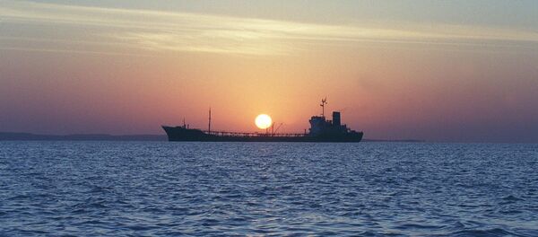 An Iranian water storage tanker sails off the coast of Qeshm Island in the Strait of Hormuz, one of the world's most important waterways (File) An Iranian water storage tanker sails off the coast of Qeshm Island in the Strait of Hormuz, one of the world's most important waterways (File) - Sputnik Brasil