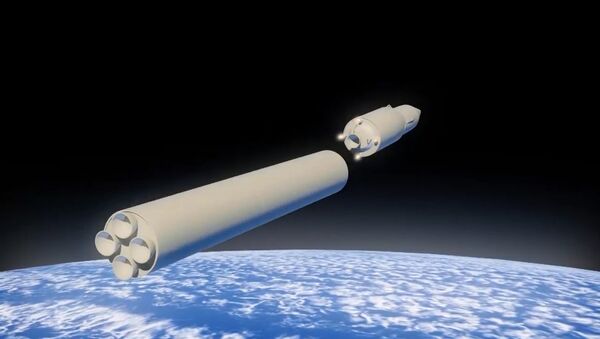 Novíssimo míssil russo Avangard (foto de arquivo) - Sputnik Brasil