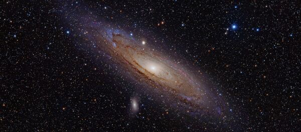 A galáxia Andrômeda - Sputnik Brasil