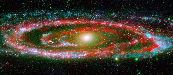 A galáxia Andrômeda A galáxia Andrômeda - Sputnik Brasil