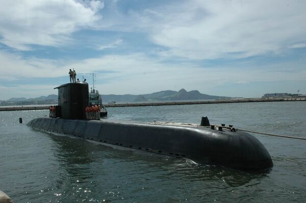 Submarino da Marinha brasileira da classe tikuna Submarino da Marinha brasileira da classe tikuna - Sputnik Brasil