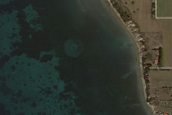 Captura de imagem do Google Maps no mar Egeu ao largo da costa da Grécia, 29 de julho de 2018 - Sputnik Brasil