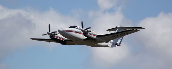Beechcraft Super King Air 200 taking off - Sputnik Brasil