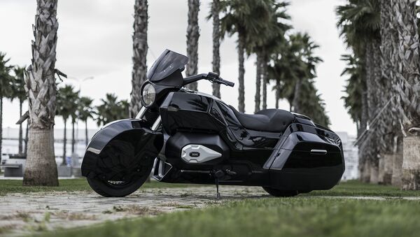 Motocicleta Izh, desenvolvida pela empresa Kalashnikov do projeto Kortezh - Sputnik Brasil