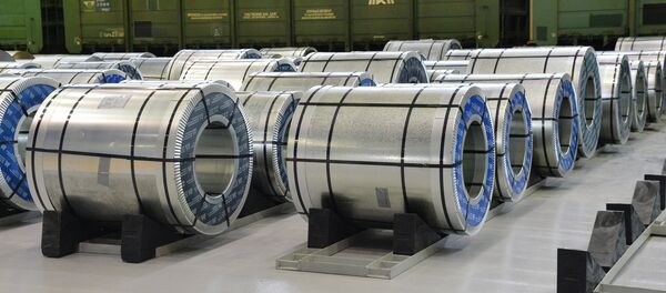 Produção da usina siderúrgica de Magnitogorsk - Sputnik Brasil