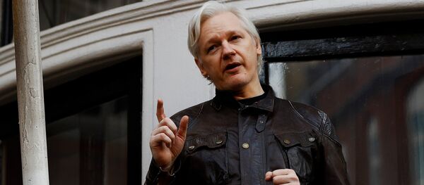 Fundador do WikiLeaks, Julian Assange (foto de arquivo) - Sputnik Brasil