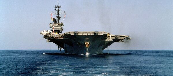 Porta-aviões USS America (foto de arquivo) - Sputnik Brasil