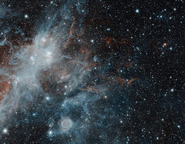 Resquícios da supernova HBH 3 - Sputnik Brasil