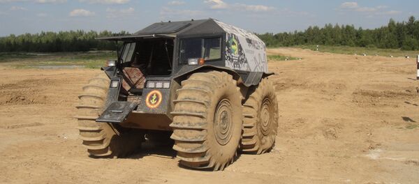 Todo-terreno russo SHERP - Sputnik Brasil