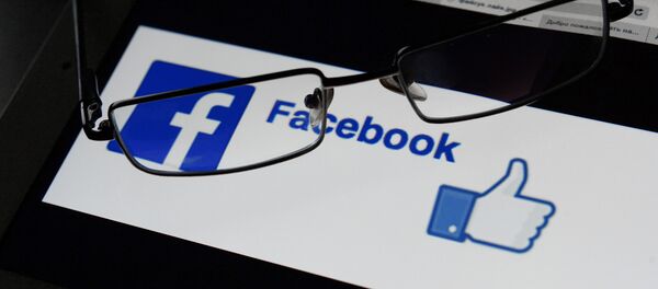 Facebook logotipo - Sputnik Brasil