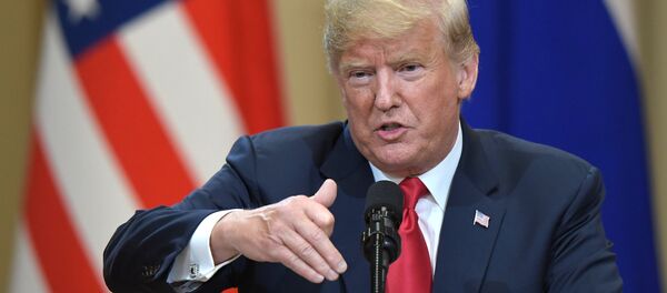 Presidente dos EUA, Donald Trump - Sputnik Brasil