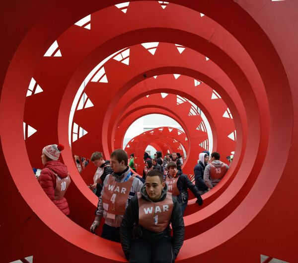 Artur Lebedev (Rússia) – foto da série “Preparação para Cerimônias dos Jogos Olímpicos em Sochi”(Olympic ceremony preparations in Sochi) - Sputnik Brasil