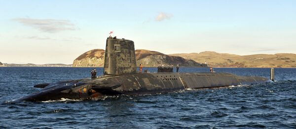 Submarino nuclear britânico Trident HMS Victorious - Sputnik Brasil