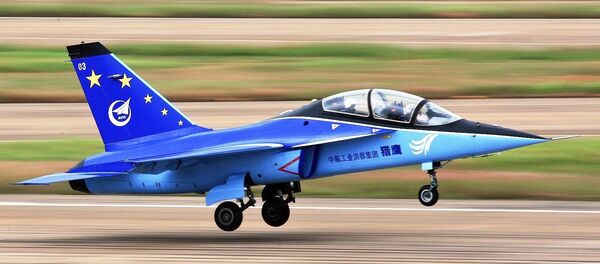 Avião de treinamento avançado L-15, foto do arquivo - Sputnik Brasil