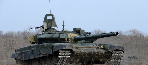 Tanque T-72B3 - Sputnik Brasil