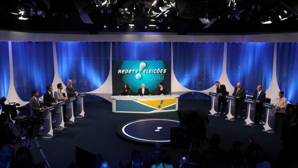 Debate presidencial na RedeTV - Sputnik Brasil
