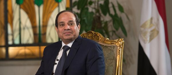 Abdel Fattah al-Sisi, presidente do Egito - Sputnik Brasil