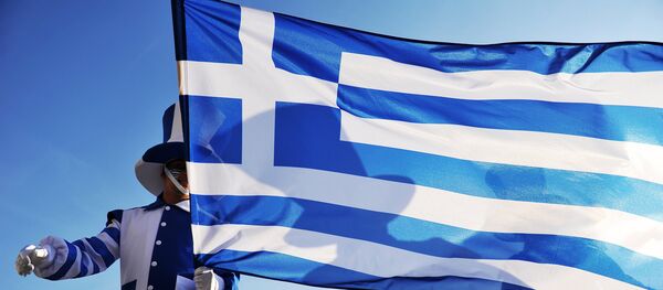 Bandeira da Grécia - Sputnik Brasil