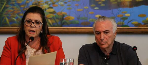 Temer se reúne com a governadora Suely Campos, em Boa Vista - Sputnik Brasil