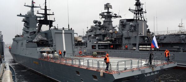 Corveta da Marinha russo Sovershenny do projeto 20380 - Sputnik Brasil