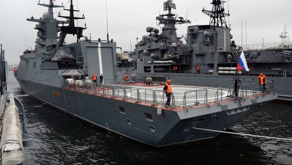 Corveta da Marinha russo Sovershenny do projeto 20380 - Sputnik Brasil