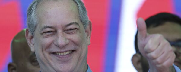Candidato à presidência nas eleições 2018, Ciro Gomes - Sputnik Brasil