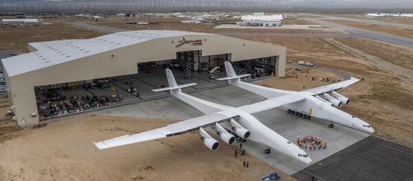 Stratolaunch (foto de arquivo) - Sputnik Brasil