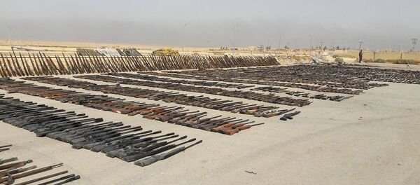 Armas do Daesh - Sputnik Brasil