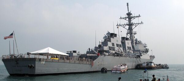Destróier estadunidense USS The Sullivans (foto de arquivo) - Sputnik Brasil