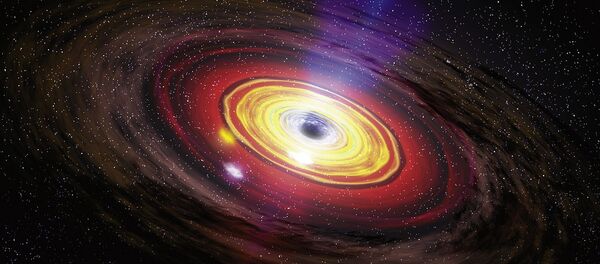 Buraco negro (imagem  ilustrativa) - Sputnik Brasil