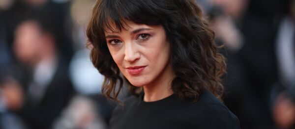 Asia Argento no Festival de Cannes, sul da França em maio deste ano. - Sputnik Brasil