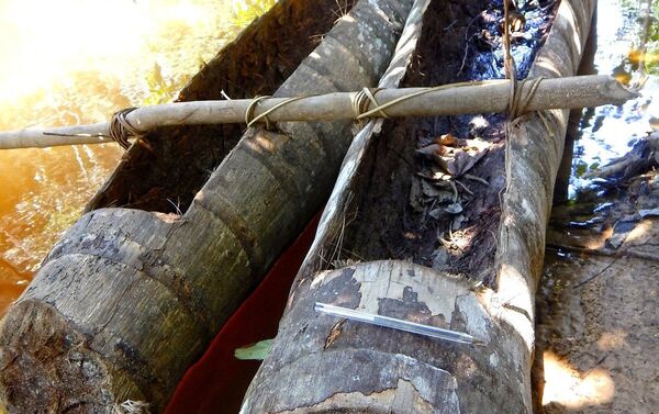 Canoa indígena é encontrada em expedição da Funai - Sputnik Brasil