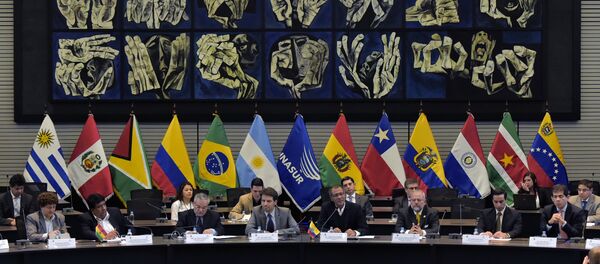 Reunião de ministros do Petróleo dos países da Unasul (foto de arquivo) - Sputnik Brasil