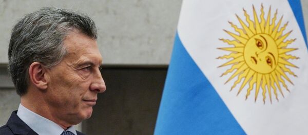 Macri durante a cúpula dos Brics, em 2018. - Sputnik Brasil