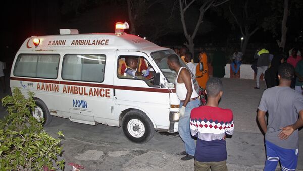 Ambulância na Somália - Sputnik Brasil