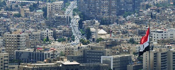 Uma visão da Montanha Qasioun em Damasco - Sputnik Brasil