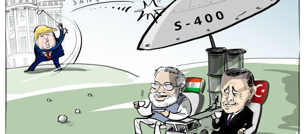 Não há sanção que segure desejo de possuir S-400 russos Não há sanção que segure desejo de possuir S-400 russos - Sputnik Brasil