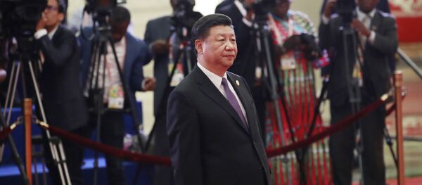 Presidente chinês, Xi Jinping, participa da 5ª edição do Fórum de Cooperação China-África (FOCAC), em 3 de setembro de 2018, em Pequim - Sputnik Brasil