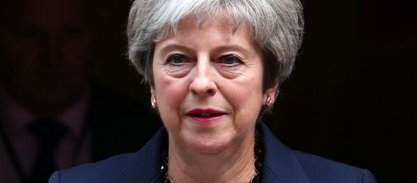 Premiê britânica, Tehresa May - Sputnik Brasil