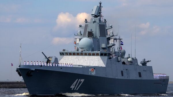 Fragata russa Admiral Gorshkov - Sputnik Brasil